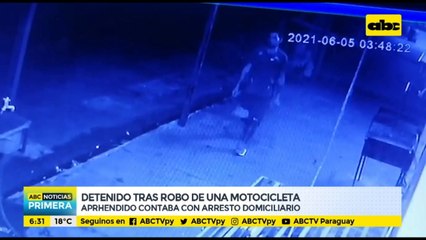Salió para robar una moto “para pagar a su abogado”