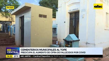 Cementerios Municiapales, Al Tope