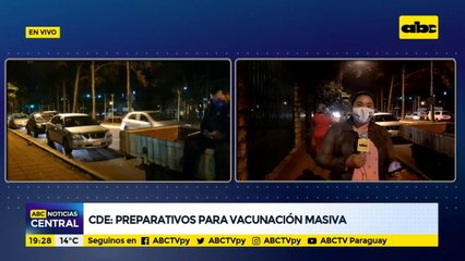 Preparativos para vacunación masiva en Ciudad del Este