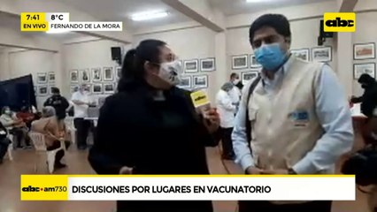 Largas Filas En Vacunatorio En Cde