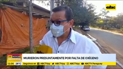 Pacientes murieron por supuesta falta de oxígeno en Coronel Oviedo