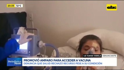 Paciente con rara enfermedad promovió amparo para recibir vacuna y Salud lo rechazó