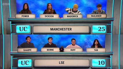 University Challenge - Season 55 Episode 21 - LSE v Manchester
