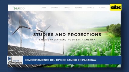 Comportamiento del tipo de cambio en Paraguay