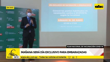 ¿Dónde las embarazadas podrán vacunarse?