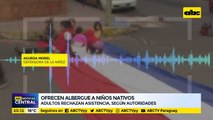 Ofrecen albergue a niños nativos