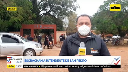 Escrachan a intendente de San Pedro