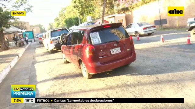 Vacunación de segundas dosis en la Facultad de Derecho UNA
