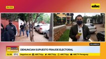 Denuncian supuesto fraude electoral