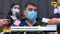 Leve disminución de casos Covid 19