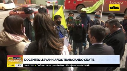 Docentes De Canindeyú Llevan 4 Años Trabajando Gratis