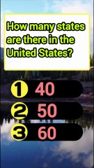 General knowledge questions about (America) / learning video