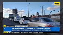 Encarnacenos ya forman fila para vacunarse