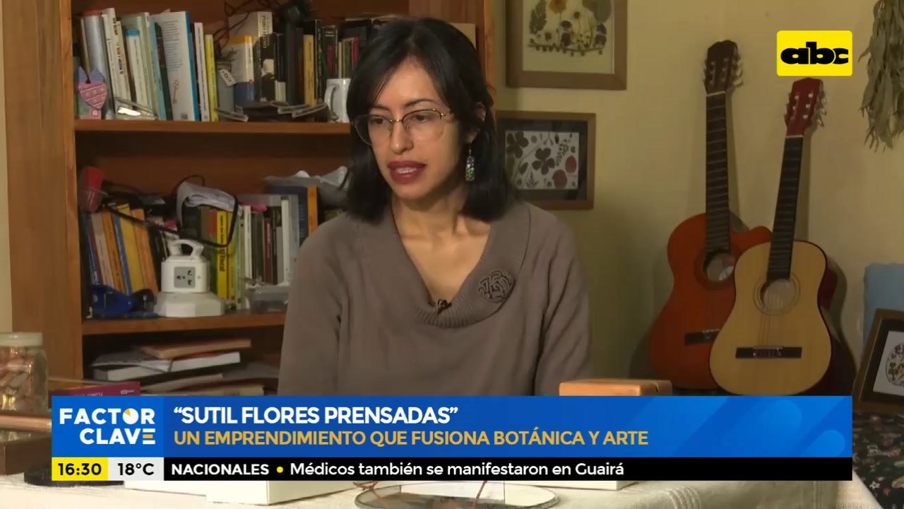 “Sutil Flores Prensadas”