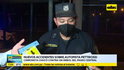 Nuevo Accidente Sobre Silvio Pettirossi