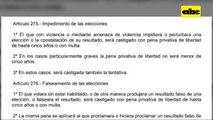 ¿Cuáles son los delitos electorales?