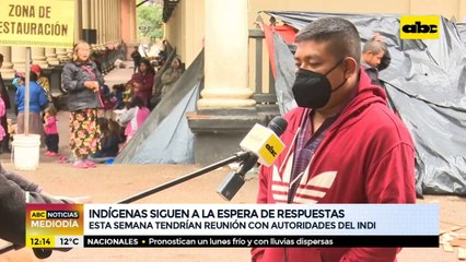 Indígenas siguen a la espera de respuestas