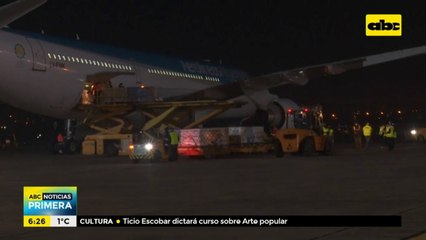 Llegaron 200.000 dosis de Sputnik V