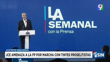 Debate y amenaza tras marcha de la Fuerza del Pueblo en la capital | Emisión Estelar SIN con Alicia Ortega
