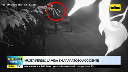 Mujer perdió la vida tras aparatoso accidente