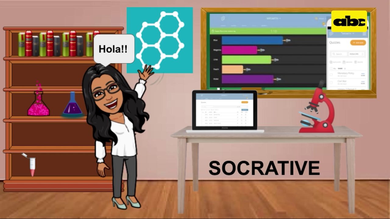 Herramientas digitales para docentes y estudiantes del siglo XXI: Herramientas de evaluación en tiempo real.  (SOCRATIVE)