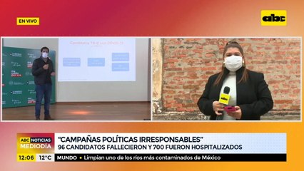 96 candidatos fallecieron y 700 fueron hospitalizados