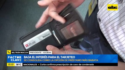 Baja el interés para el tarjeteo, se consolida como la opción de préstamo más barata