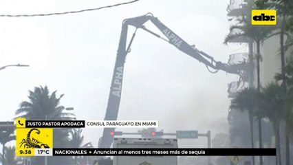 Derrumbe en Miami: compatriotas desaparecidos siguen sin ser localizados