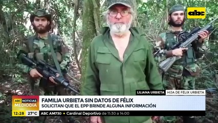 Familia Urbieta pide al EPP que brinde información sobre don Félix Urbieta