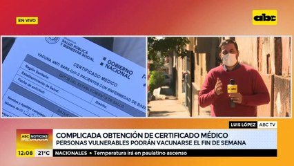 Complicadas obtención de certificado médico en IPS