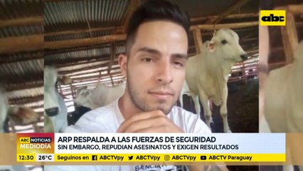 ARP respalda a las fuerzas de tarea conjunta