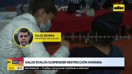 Salud evalúa suspender restricciones horarias
