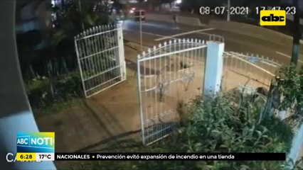 Joven fue arrollada por un motociclista