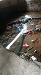 Fuga de agua en el barrio Rodríguez de Francia