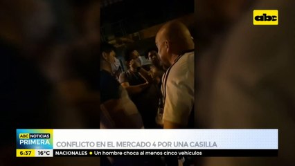 Conflicto entre permisionarios del Mercado 4 por una casilla