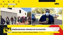 Esperanzadora jornada de vacunación en Concepción