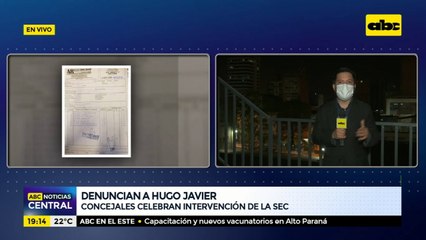 Denuncian a Hugo Javier: Concejales celebran intervención de la SET