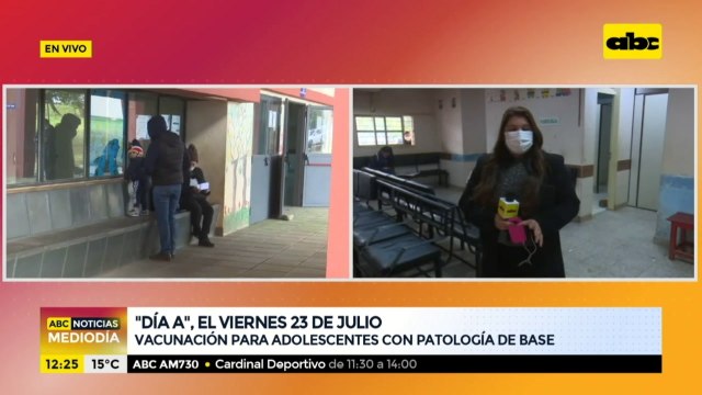 Médicos instan a padres a vacunar a adolescentes con enfermedad de base