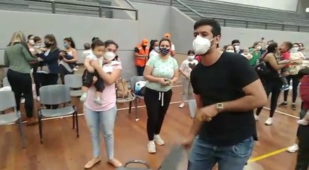 Lactantes exigen ser vacunadas en San Lorenzo.