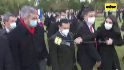 Mario Abdo dice que estudiarán informe de Contraloría sobre Itaipú