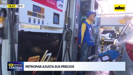 Petropar ajusta sus precios