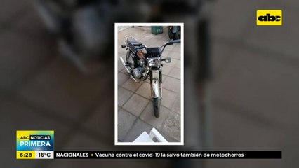 Dos motochorros detenidos tras persecución en Luque