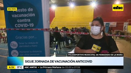 Hoy continúa la aplicación de segundas dosis anticovid