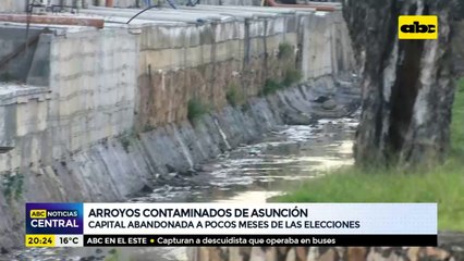 Arroyos contaminados de Asunción