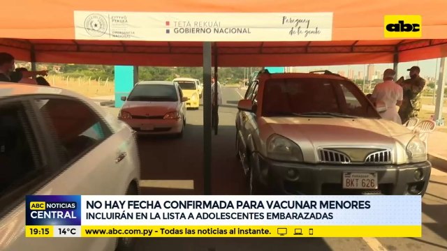 No hay fecha confirmada para vacunar menores
