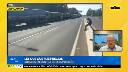 Ley que fije precios de flete: Gremios en contra de esta posición