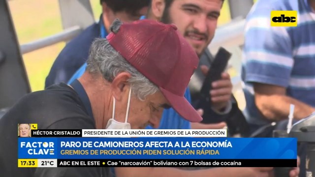 Paro de camioneros afecta a la economía