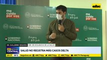 Salud no registra más casos Delta