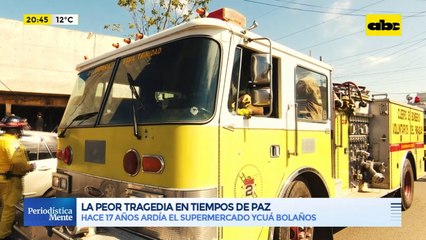 La peor tragedia en tiempos de paz: hace 17 años ardía el supermercado Ycuá Bolaños