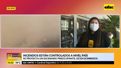 Incendios están controlados a nivel país